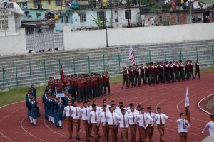 march-past